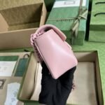 Gucci Marmont Belt Bag Pink 12.5 cm 739599UM8KV 5909 - Image 5