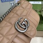 Gucci Marmont Mini Bag Beige 23 cm 446744 UM8AN 2754 - Image 6