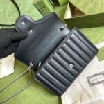 Gucci Marmont Mini Matelasse Bag Black 20cm - Image 6