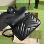 Gucci Marmont Bag Black 16.5 cm 699757 UM8KV 1000 - Image 6
