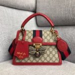 Gucci Queen Margaret GG Small Top Handle Bag Red 25.5cm - Image 2