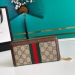 Gucci Ophidia Zip Around Wallet Brown 19.5cm 523154 96IWG 8745 - Image 3