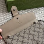 Gucci Dionysus GG Supreme Chain Wallet Beige And Ebony 20Cm ‎401231 KHNSN 8642 - Image 6