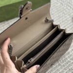 Gucci Dionysus GG Supreme Chain Wallet Beige And Ebony 20Cm ‎401231 KHNSN 8642 - Image 7