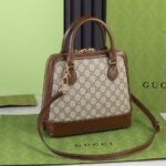 Gucci Horsebit 1955 Bag Brown 25cm 621220 92TCG 8563 - Image 4