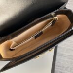 Gucci Horsebit 1955 Bag Black 25cm 602204 1DB0G 1000 - Image 7