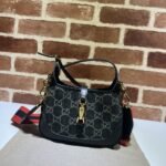 Gucci Jackie 1961 Mini Bag Black 19 cm ‎685127 UN3AG 1294 - Image 2