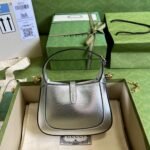Gucci Jackie 1961 Mini Bag 19 cm Silver 675799 1TR0G 8106 - Image 3