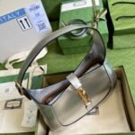 Gucci Jackie 1961 Small Bag 28 cm Silver 636709 1TR0G 8106 - Image 6