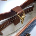 Gucci Jackie 1961 Small Bag Blue and Brown 28 cm ‎636706 2KQGG 8375 - Image 9