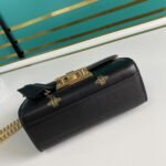 Gucci Padlock ‎Bee Star Bag 20cm Black 432182 DJ2LG 1055 - Image 6