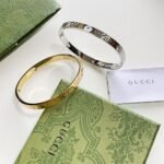 Gucci GG Bracelet Gold 6mm - Image 5