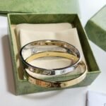 Gucci GG Bracelet Gold 6mm - Image 6