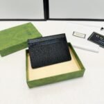 Gucci Card Case With Gucci Script 10cm - Image 6