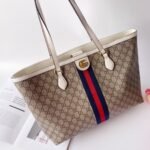 Gucci Ophidia Medium Tote With Web White 38cm 631685 96IWB 9794 - Image 5