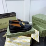 Gucci Interlocking G Loafers Black 701791 10R60 1000 - Image 3