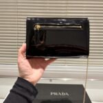 Prada Mini Patent Leather Bag Black 20cm 1BP051 069 F0002 V 5TO - Image 4