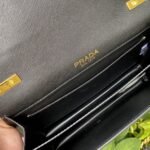 Prada Sidonie Saffiano Black 24cm 1BD184 2AIX F0002 - Image 7