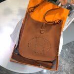 Hermes Evelyne 29 Clemence Brown 25cm - Image 4