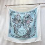 Hermes Gala Brides In Flowers Scarf 90 H004192S 01 - Image 2