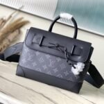 Super Vip 1:1 – Louis Vuitton Steamer PM Canvas Black 25Cm M46953 - Image 2