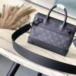Super Vip 1:1 – Louis Vuitton Steamer PM Canvas Black 25Cm M46953 - Image 5