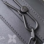 Super Vip 1:1 – Louis Vuitton Steamer PM Canvas Black 25Cm M46953 - Image 6