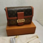 Perfect Match: Louis Vuitton Dauphine MM 25cm X Louis Vuitton Dauphine Compact Wallet 12cm - Image 2