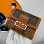 Perfect Match: Louis Vuitton Dauphine MM 25cm X Louis Vuitton Dauphine Compact Wallet 12cm - Image 8