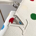 Louis Vuitton X YK Capucines MM 31Cm White - Image 4