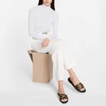 Louis Vuitton Lock It Flat Mules 1A64MB - Image 5