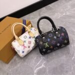 Louis Vuitton X Takashi Murakami Nano Speedy White Multicolored 16cm M13391 - Image 3