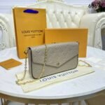 Louis Vuitton Félicie Pochette Monogram Bag Beige 21cm M82609 - Image 8