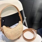 Prada Arqué Crochet Bag Beige 22cm 1BC194 2M2T F0018 V OUO - Image 3