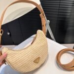 Prada Arqué Crochet Bag Beige 22cm 1BC194 2M2T F0018 V OUO - Image 2