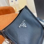 Prada Leather Shoulder Bag Black 20Cm - Image 5