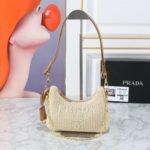Prada Re Edition Crochet Bag Natural 22cm 1BC204 2M2T F0018 V JUO - Image 2