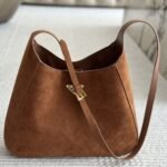 Prada Medium Suede Shoulder Bag 34cm - Image 3