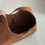 Prada Medium Suede Shoulder Bag 34cm - Image 6