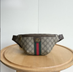 Gucci Ophidia Small Belt Bag Beige And Dark Brown 30Cm ‎‎‎839106 FAEOF 9745 - Image 2