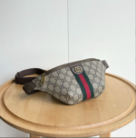 Gucci Ophidia Small Belt Bag Beige And Dark Brown 30Cm ‎‎‎839106 FAEOF 9745 - Image 3