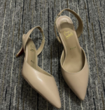Christian Louboutin Apostropha Sling 80 Beige 1240830N295 - Image 2