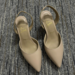 Christian Louboutin Apostropha Sling 80 Beige 1240830N295 - Image 4