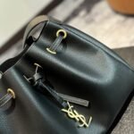 Saint Laurent Paris VII Small Hobo Black 31cm 796626AADUU1000 - Image 5