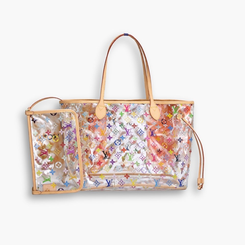 Thumbnail-3-4 Louis Vuitton Neverfull MM Plastic 31Cm - Image 1