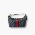 Gucci Vanity Mini Bag Blue And White GG Denim 19cm