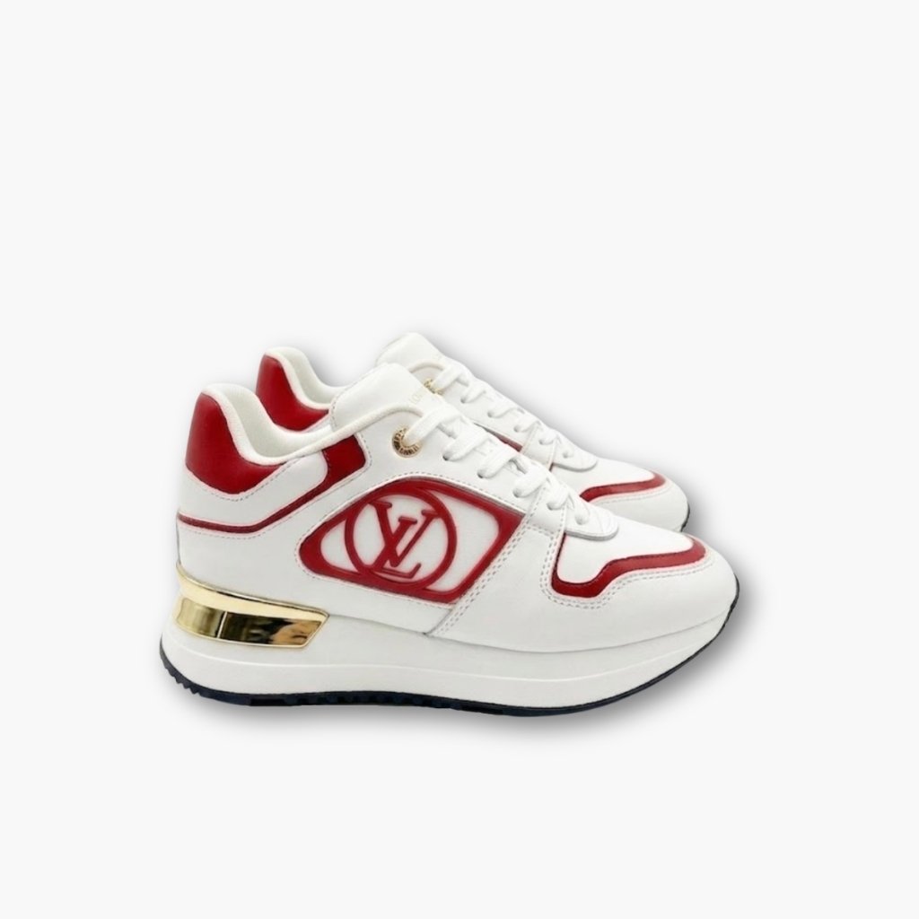 Thumbnails-Elegous-14-1 Louis Vuitton Neo Run Away Sneaker White And Red - Image 1