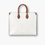Louis Vuitton Onthego GM White Bag 41 cm