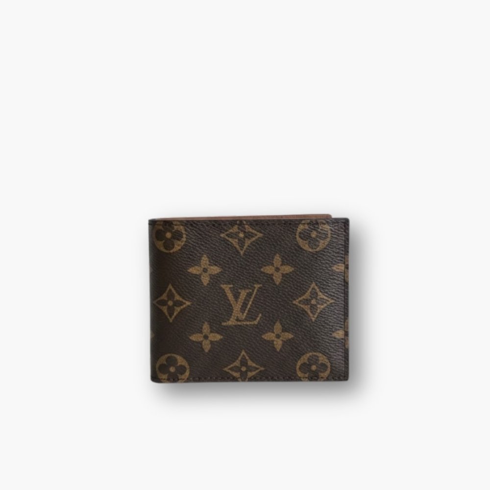 Thumbnails-Elegous-9-2-1 Louis Vuitton Amerigo Wallet Brown 12Cm - Image 1