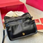 Valentino Garavani Vlogo 1960 Nappa Leather Shoulder Bag Black 28cm - Image 6